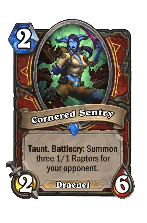 Cornered Sentry