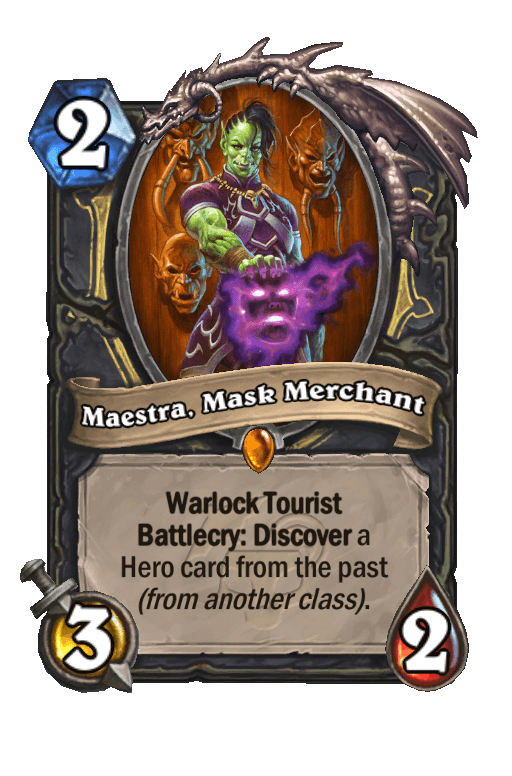 Maestra, Mask Merchant