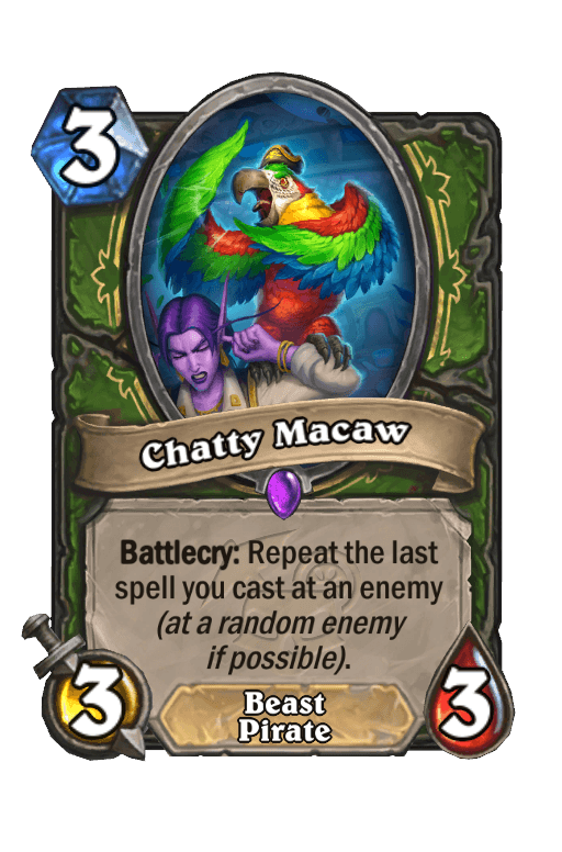 Chatty Macaw