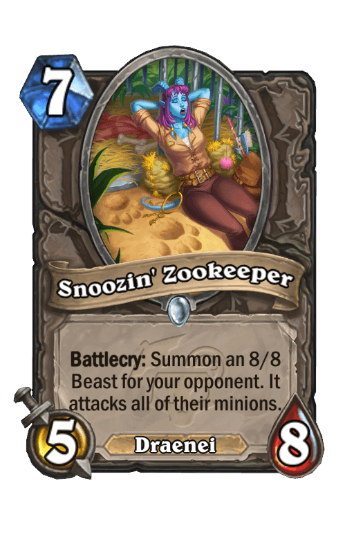 Snoozin' Zookeeper