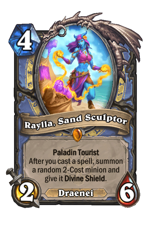 Raylla, Sand Sculptor