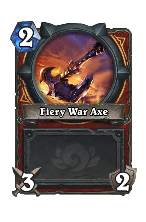 Fiery War Axe