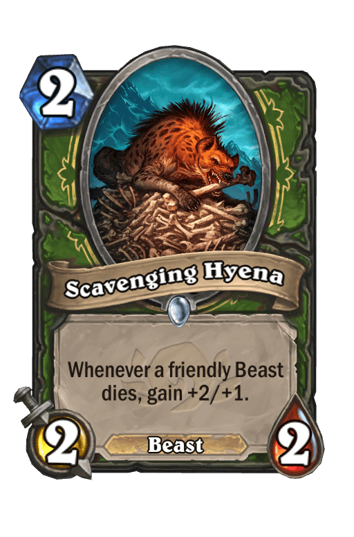 Scavenging Hyena
