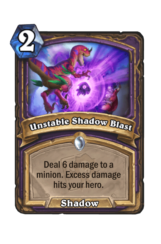 Unstable Shadow Blast