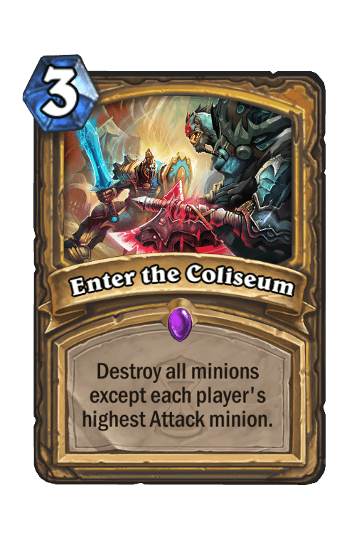 Enter the Coliseum
