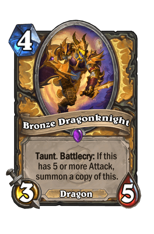 Bronze Dragonknight
