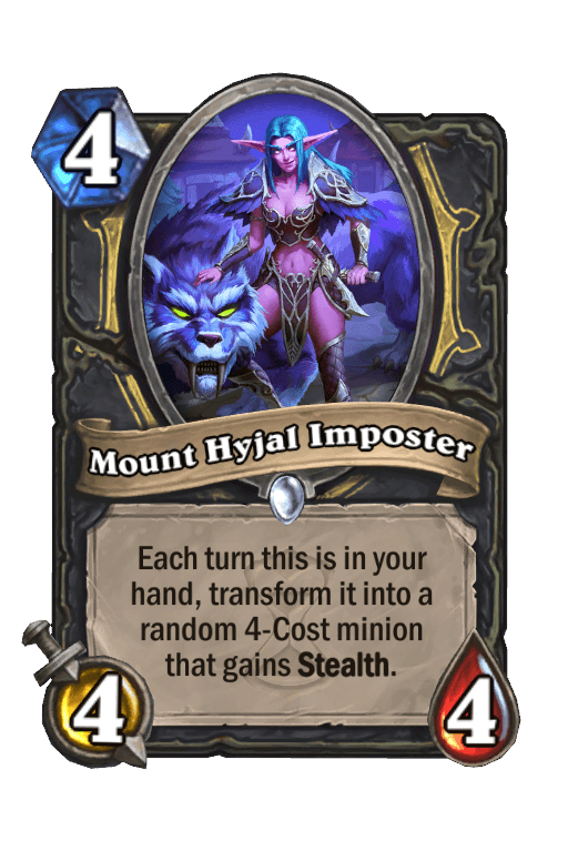 Mount Hyjal Imposter