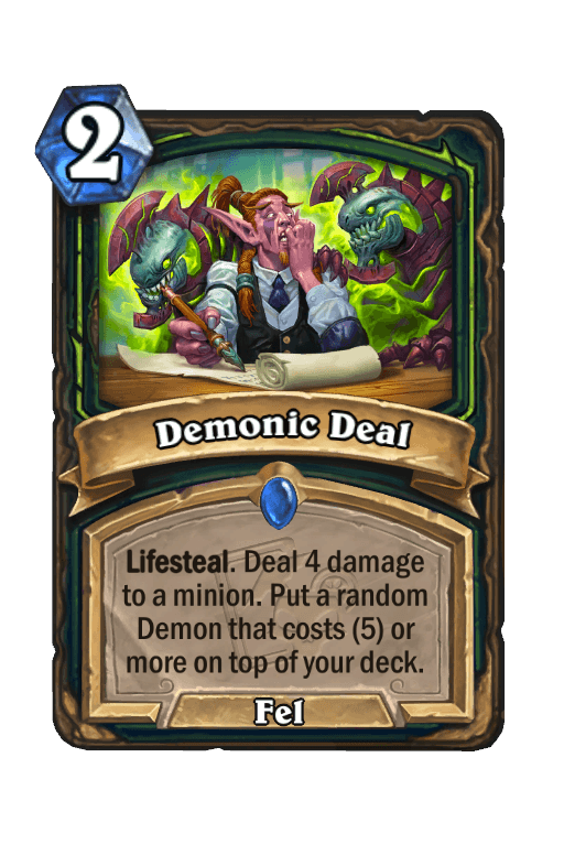 Demonic Deal