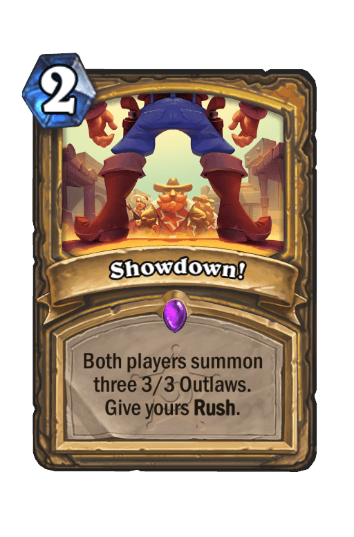 Showdown!