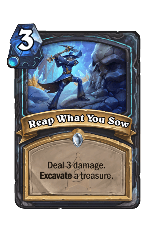 Reap What You Sow