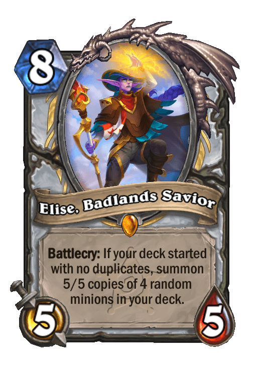 Elise, Badlands Savior