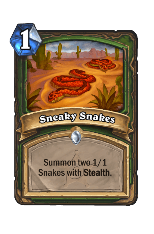 Sneaky Snakes