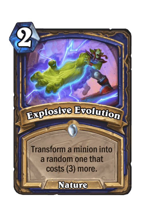Explosive Evolution
