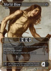 Mortal Blow (Box Topper)