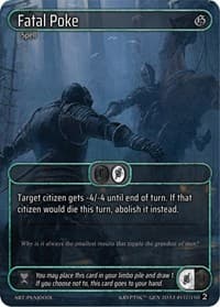 Fatal Poke (Box Topper)