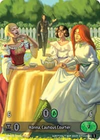Korina, Cautious Courtier (Box Topper)