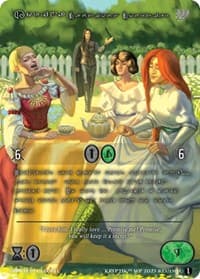 Korina, Cautious Courtier (Silver Kryptik Language)