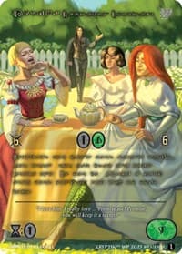 Korina, Cautious Courtier (Gold Kryptik Language)