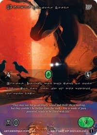 Aurora, Curious Shade (Silver Kryptik Language)