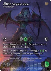 Alona, Sanguine Sniper