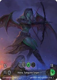 Alona, Sanguine Sniper (Box Topper)