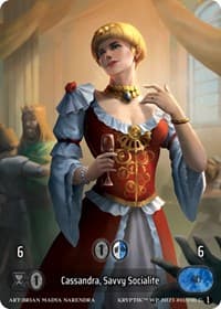 Cassandra, Savvy Socialite (Box Topper)