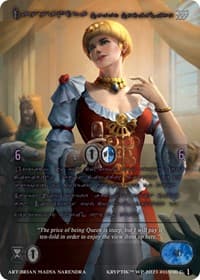 Cassandra, Savvy Socialite (Purple Kryptik Language)