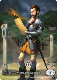 Weiland, Dubious Deputy (Box Topper)