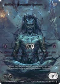 Nidar, Ancient Mentor (Purple Kryptik Language)