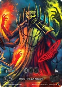 Argus, Heinous Arcanist (Box Topper)