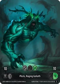 Pluto, Raging Goliath (Box Topper)