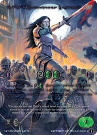 Sylvi, Cadaverous Captain (Purple Kryptik Language)