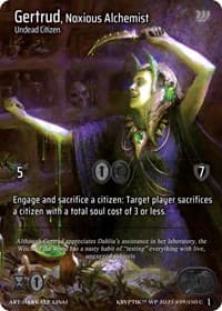 Gertrud, Noxious Alchemist