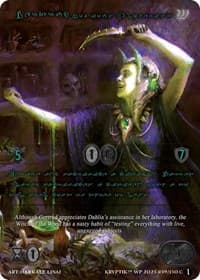 Gertrud, Noxious Alchemist (Green Kryptik Language)