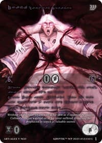 Dyami, Haunted Dreamer (Purple Kryptik Language)