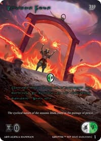 Invoke Fyre (Green Kryptik Language)