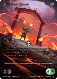 Invoke Fyre (Gold Kryptik Language)