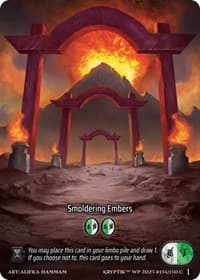 Smoldering Embers (Box Topper)
