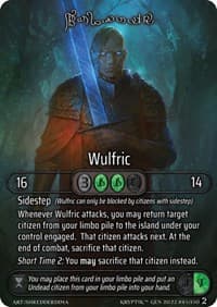 Wulfric (Wave 2 Prize Support Cards)