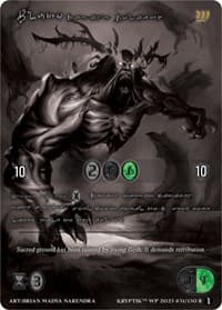 Pluto, Raging Goliath (Silver Kryptik Language)