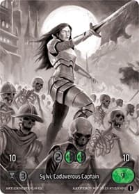 Sylvi, Cadaverous Captain (Box Topper)