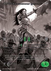 Sylvi, Cadaverous Captain (Silver Kryptik Language)