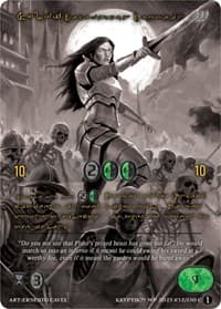 Sylvi, Cadaverous Captain (Gold Kryptik Language)