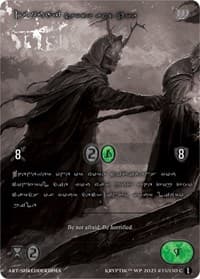 Dumuzi, Shock and Awe (Silver Kryptik Language)