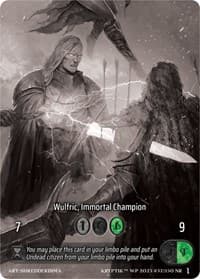 Wulfric, Immortal Champion (Box Topper)