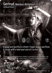 Gertrud, Noxious Alchemist