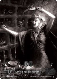Gertrud, Noxious Alchemist (Box Topper)