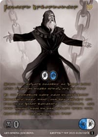 Fervent Incantation (Gold Kryptik Language)