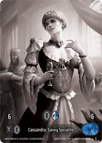 Cassandra, Savvy Socialite (Box Topper)