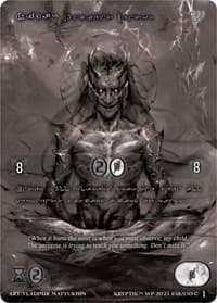 Nidar, Ancient Mentor (Silver Kryptik Language)